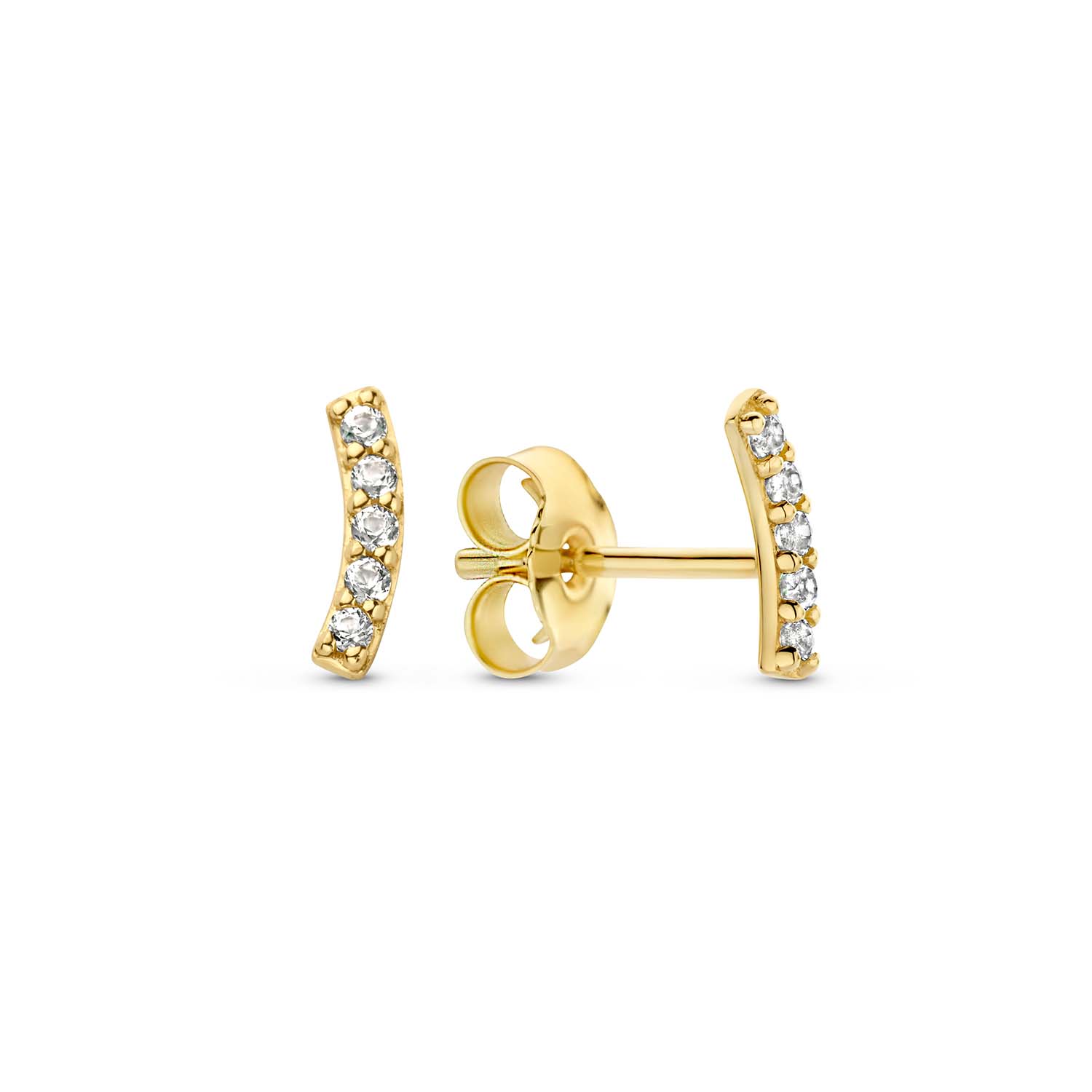 Eleonore Moon Topaz Studs
Zin in wat glam in je collectie dit seizoen? Wij ook! Voeg deze 14K gouden Eleonore Moon Topaz Studs toe aan je look en combineer ze met meerdere oorbellen voor een echte ear-party.

In Love With Barcelona
Zon, stand, tapas, sangria en kunst. Sí, Barcelona! Jackie heeft tijdens haar reis naar Spanje inspiratie opgedaan in de wereldstad Barcelona. De Gaudí huizen, de kunstwerken in het gekleurde Parc Güell en natuurlijk de adembenemende Sagrada Família: elke plek was nog mooier dan zij zich had voorgesteld. Deze stad heeft een plekje in Jackie’s hart veroverd. Ontdek nu de nieuwe 14 karaat gouden sieradencollectie ‘In Love With Barcelona’. 

Specificaties
- Oorstekers
- Edelsteen: Het gaat hier om een echte witte topaas. De kleur van de edelsteen kan afwijken van de productafbeelding.
- Materiaal: 14 Karaat - Geelgoud - 585
- Afmeting: 7,5 x 1,5mm
- Artikelnummer: JKE22.269