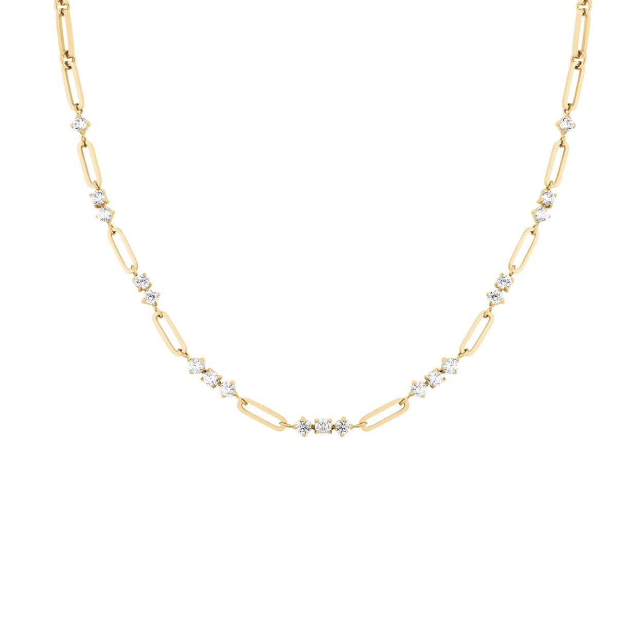 Graduated Crystal Necklace