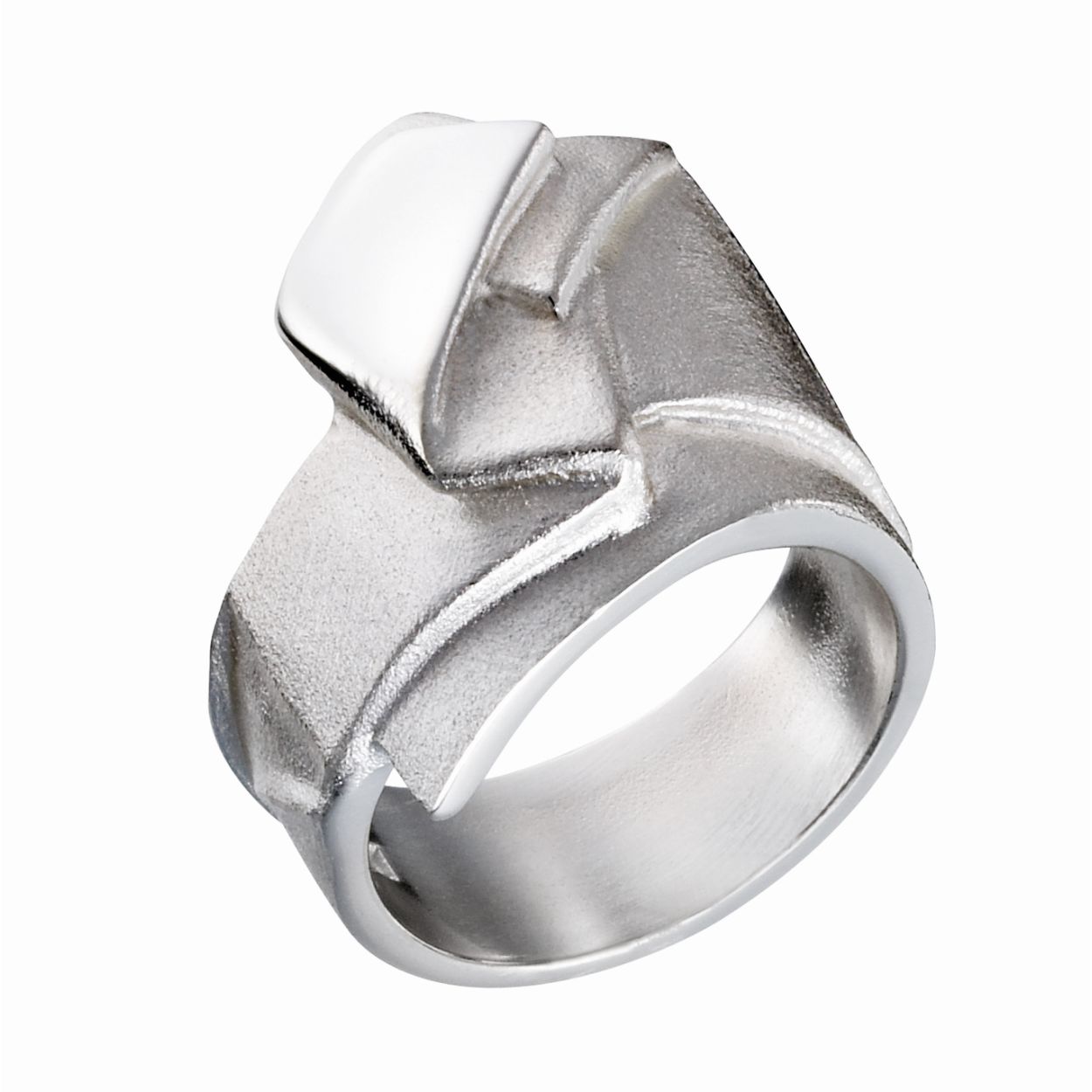 Origami 62 ring 54 sil