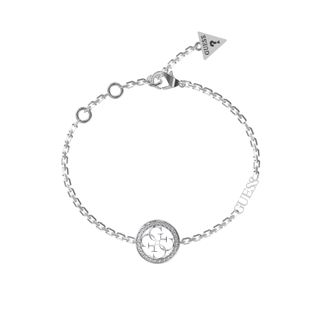 Guess Jewellery JUBB02137JWRHS Armband Zilverkleurig