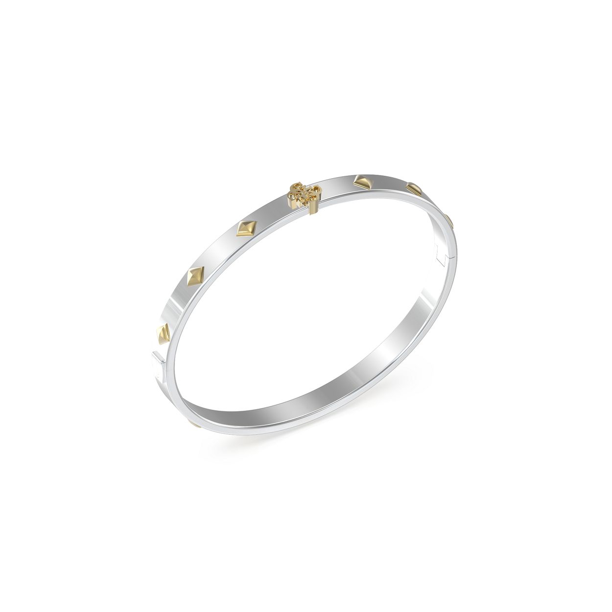 Guess Jewellery JUBB03289JWRHYGS Armband Goudkleurig - Zilverkleurig