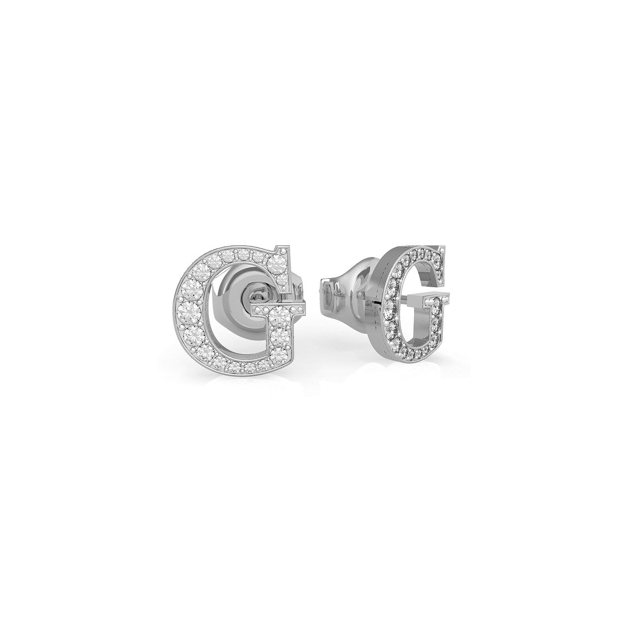 Guess Jewellery JUBE02170JWRHT-U Oorbellen Zilverkleurig