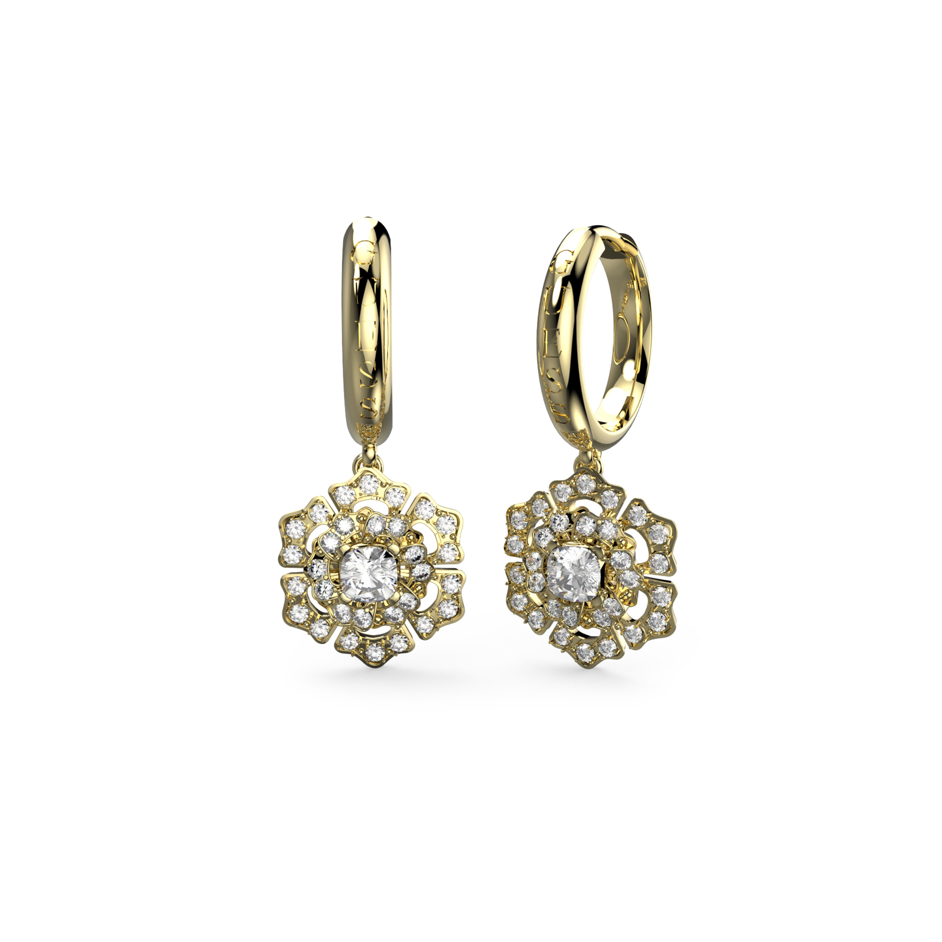 Guess Jewellery JUBE04559JWYGT-U Oorbellen Goudkleurig