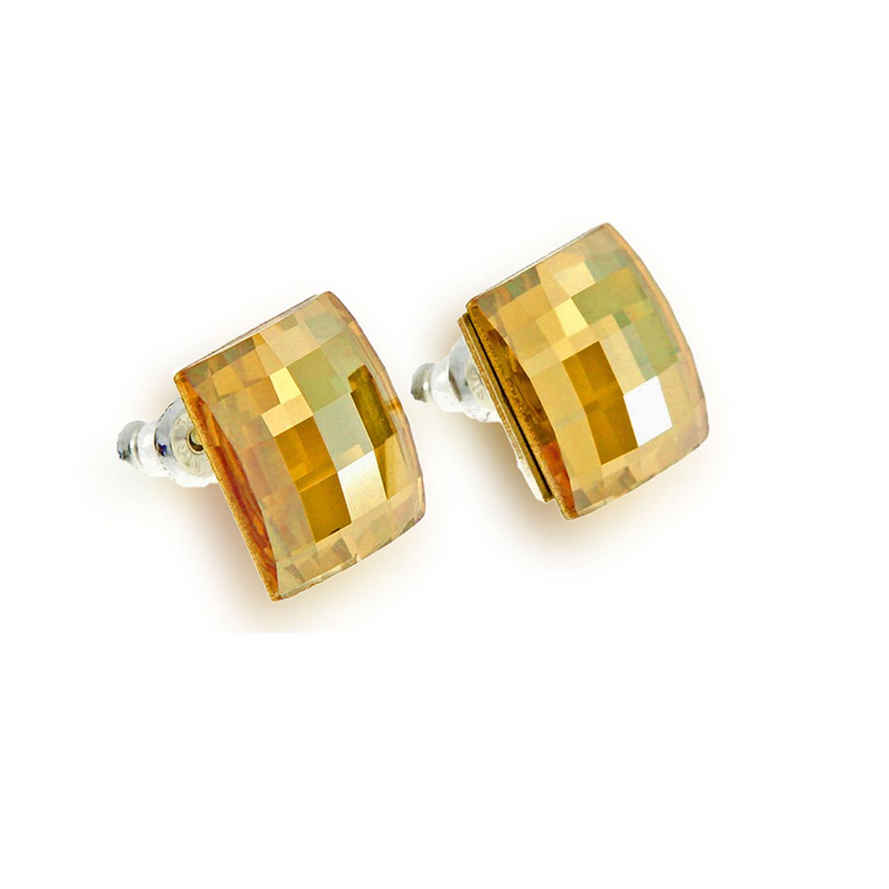Maak je looks compleet met deze prachtige goudkleurige Shadow Studs Oorbellen van SPARK Jewelry voor dames. De artikelcode is K2493GS.