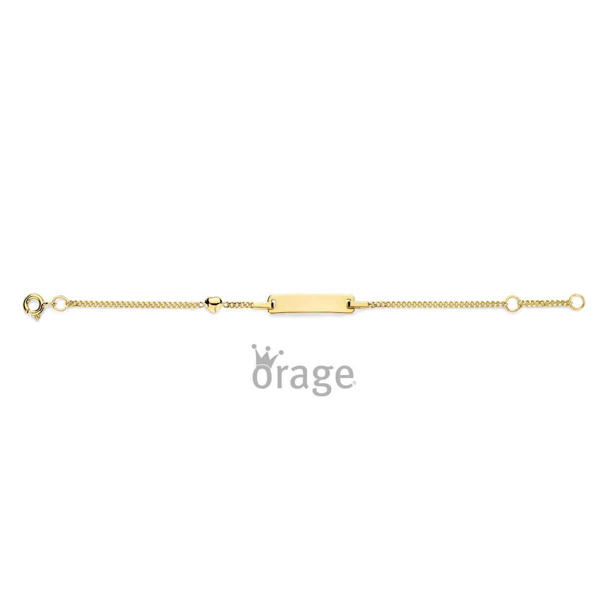Deze Orage 9ct geel gouden naam armbandje, modelnummer A/4826/14, is een prachtige gourmette armband van 14 cm, nikkelvrij en gemaakt van duurzaam 9 karaat geelgoud. Perfect voor dagelijks gebruik of als een speciaal geschenk. Draag het solo voor een subtiele look of combineer met andere armbanden voor een trendy stijl.