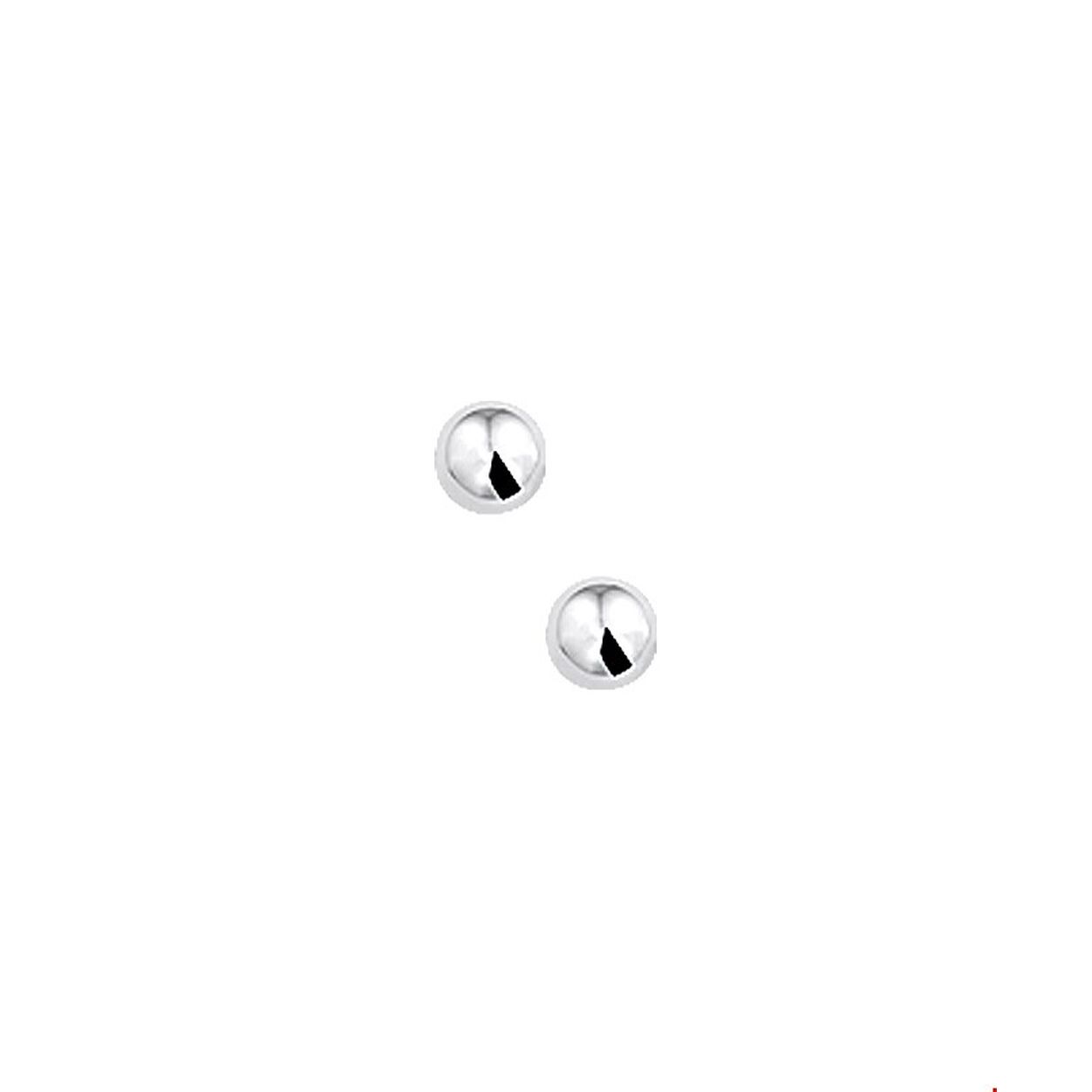 Beschrijving: Zilveren oorknoppen met een bol.
Doelgroep: dames
Breedte: 3 mm
Hoogte: 3 mm