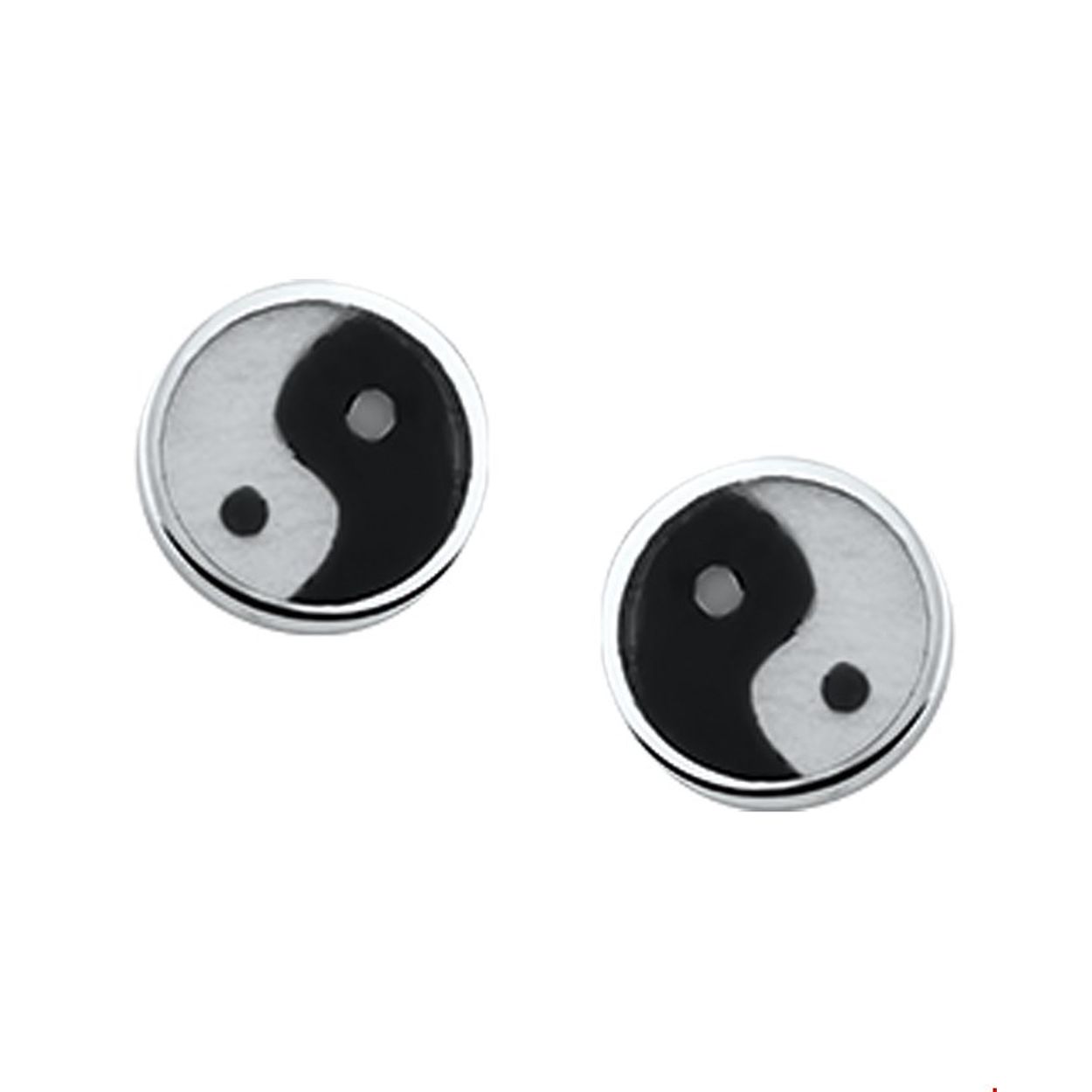 Beschrijving: Deze zilveren oorknoppen met een yin yang-teken van emaille hebben een diameter van 7 mm. Yin en Yang staan voor dingen die elkaar aanvullen zodat er een balans is. Doordat ze klein maar toch opvallend zijn kunnen ze ook perfect alleen gedragen worden.
Doelgroep: dames