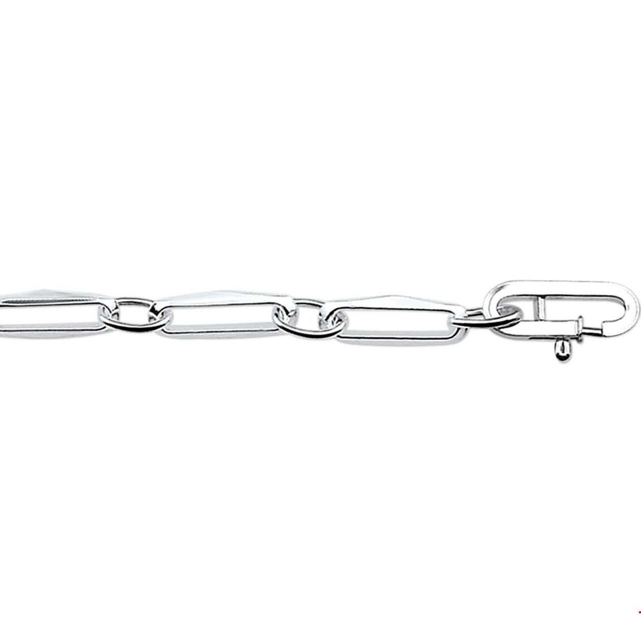 Zilveren closed for ever armband. 
Lengte: 19 cm