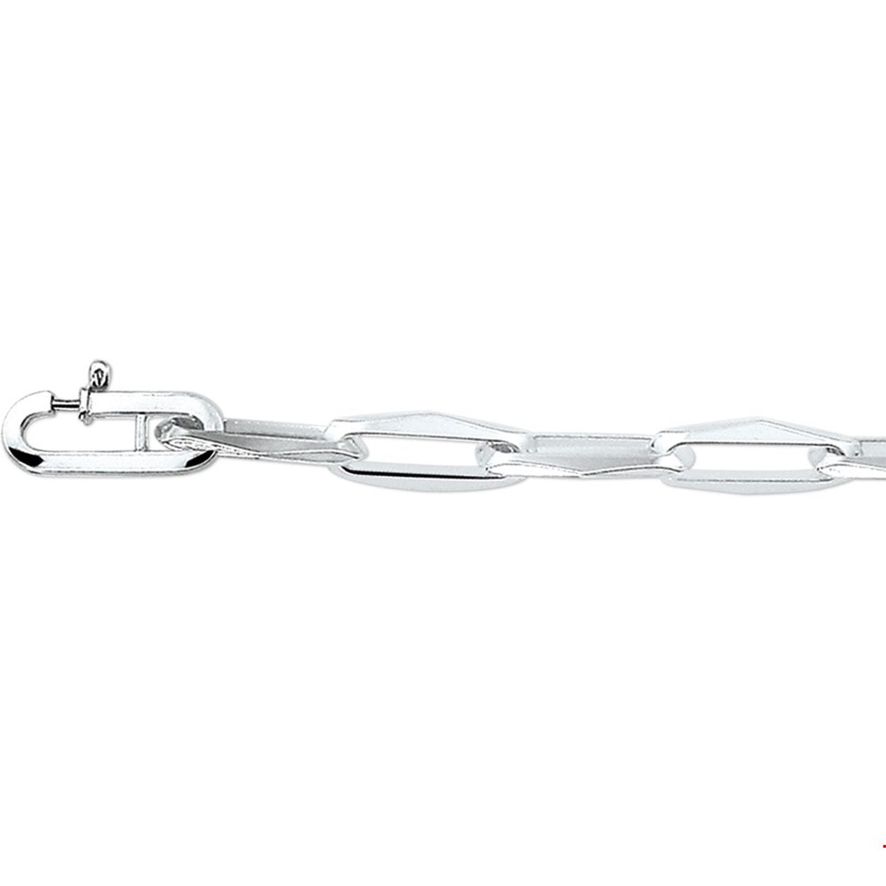 Zilveren closed for ever armband
Lengte: 19 cm