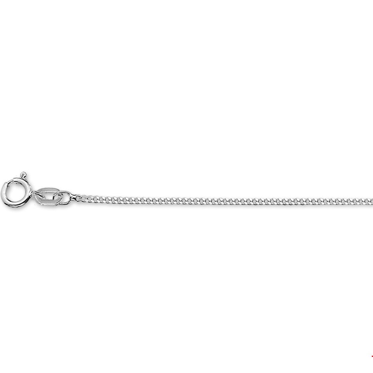Zilveren lengtecollier