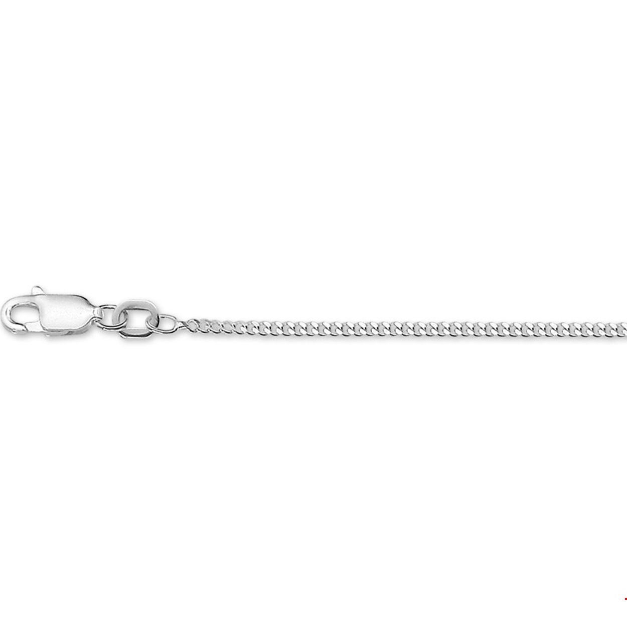 Zilveren collier met gourmet schakel. 
Doelgroep: unisex
Breedte: 1.6 mm
Langste lengte: 60 cm