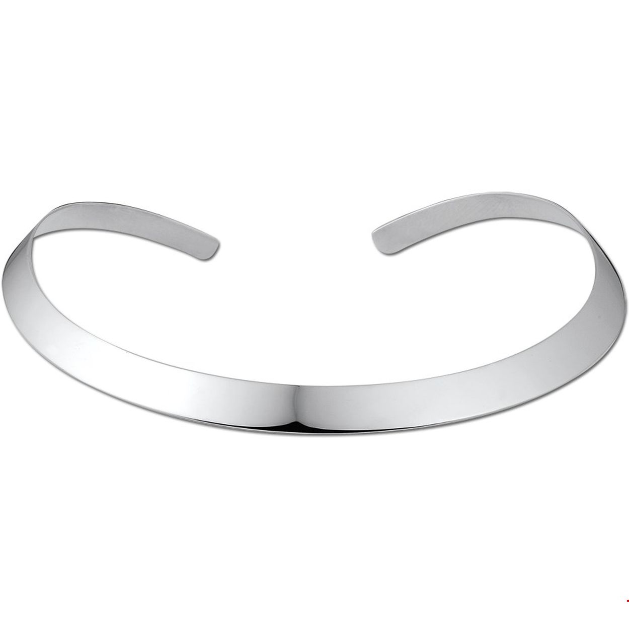 Beschrijving: Zilveren spang collier. 
Verpakt per: 1
Doelgroep: dames
Breedte: 11 mm