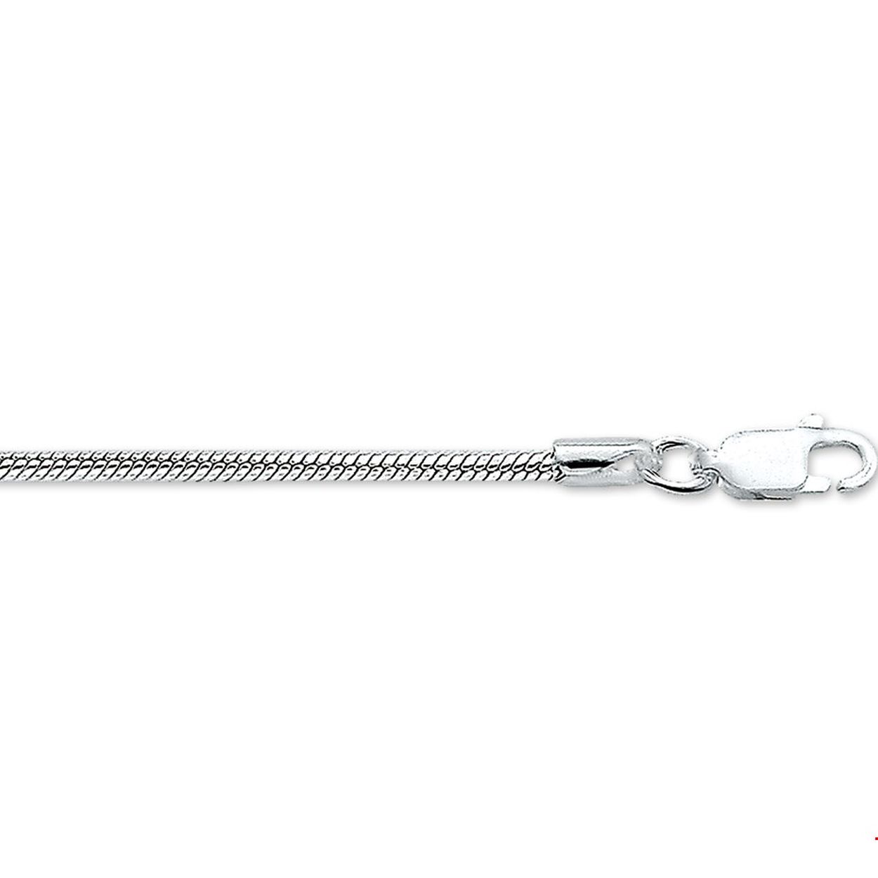 Zilveren lengtecollier