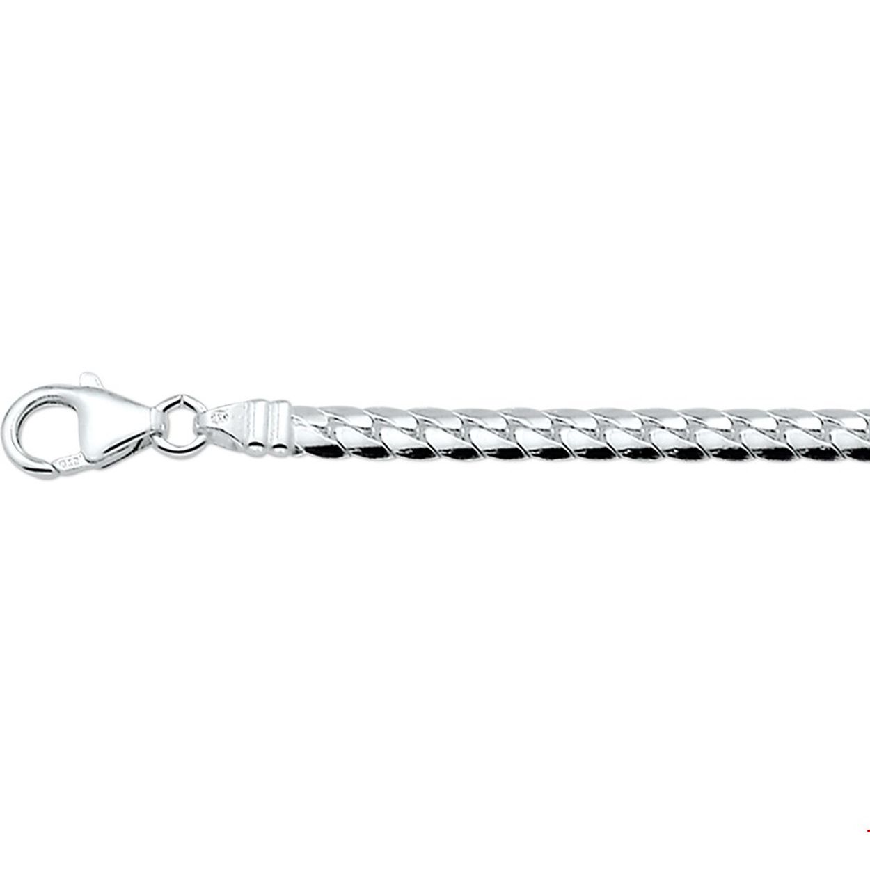 Beschrijving: Zilveren collier met gourmet schakel. 
Uniekenummer serie: 27373
Verpakt per: 1
Doelgroep: unisex
Breedte: 4.5 mm
Langste lengte: 42 mm