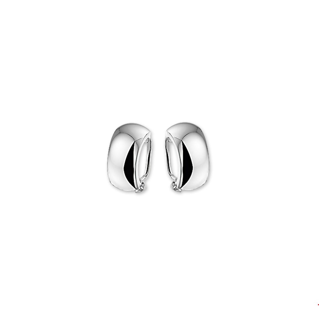 Beschrijving: Zilveren oorclips met een poli afwerking. 
Verpakt per: 1
Doelgroep: dames
Breedte: 8 mm
Hoogte: 13 mm