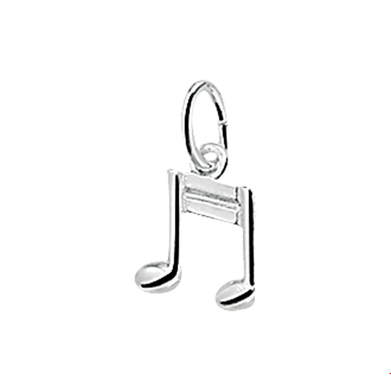 8mm met ovaal hang oog | 925 zilver