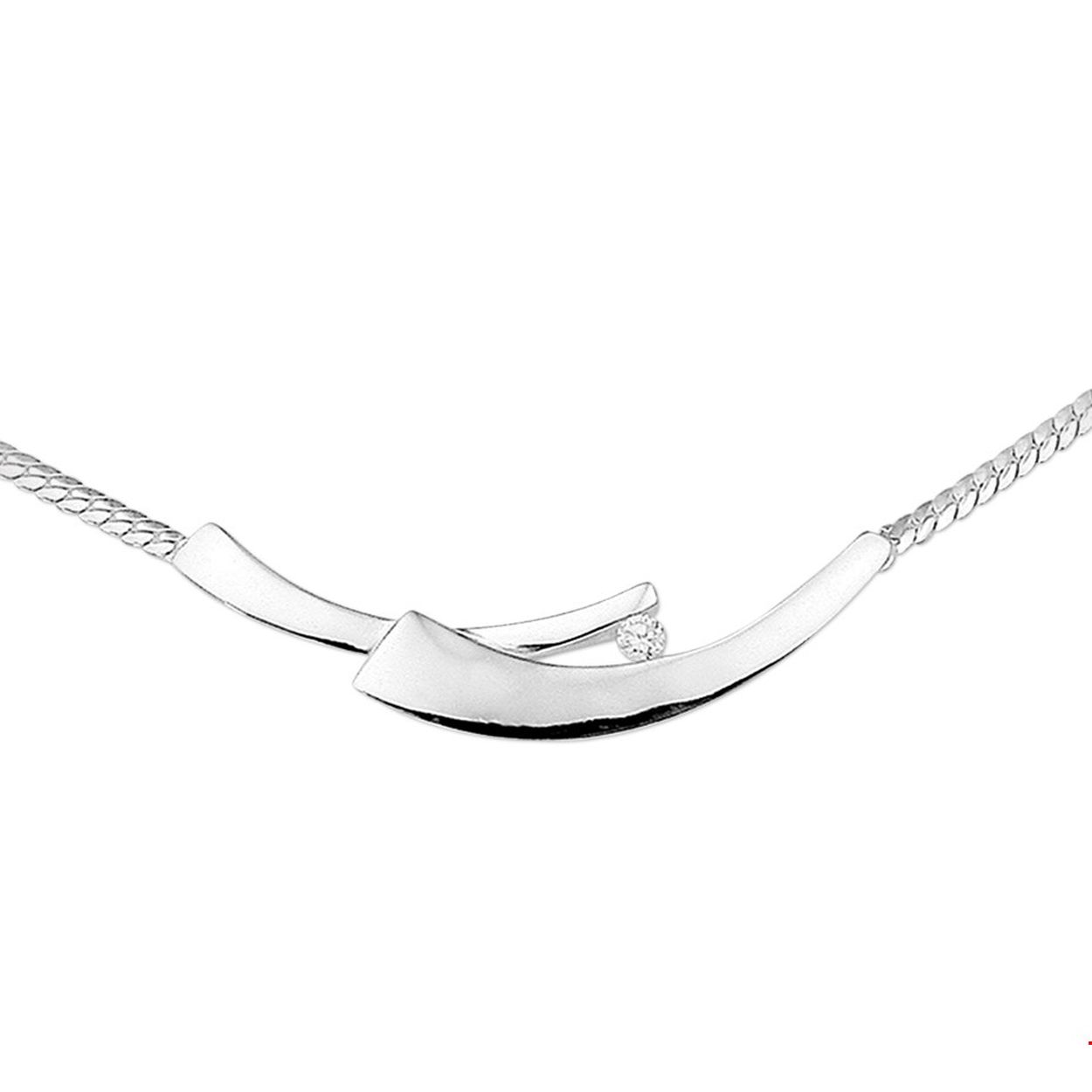 Doelgroep: dames
Breedte: 2.3 mm
Langste lengte: 42 cm
Zetting: solitaire (span zetting)