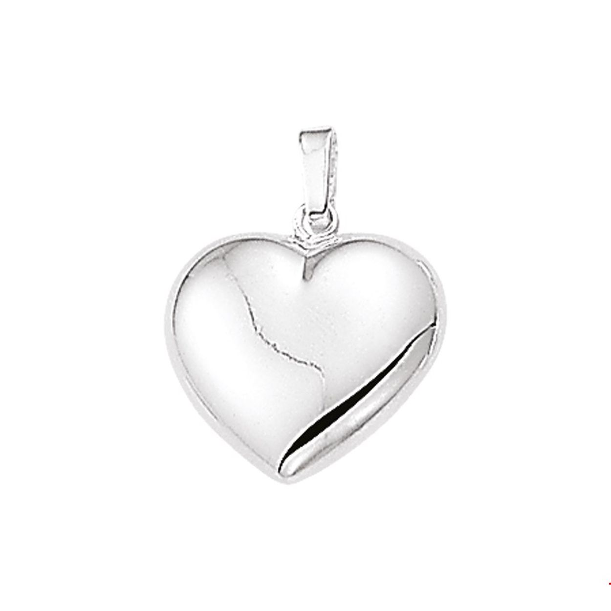 Beschrijving: Zilveren hanger met een hart.
Doelgroep: dames
Breedte: 16 mm
Hoogte: 15.5 mm