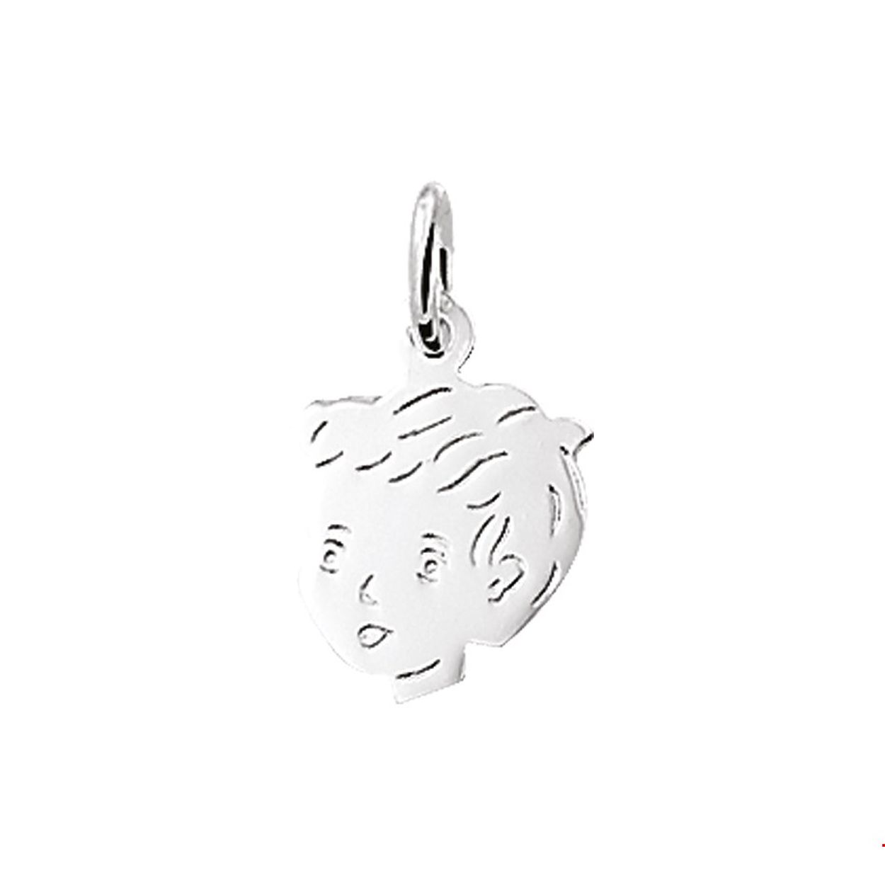 Zilver kinderhoofd 