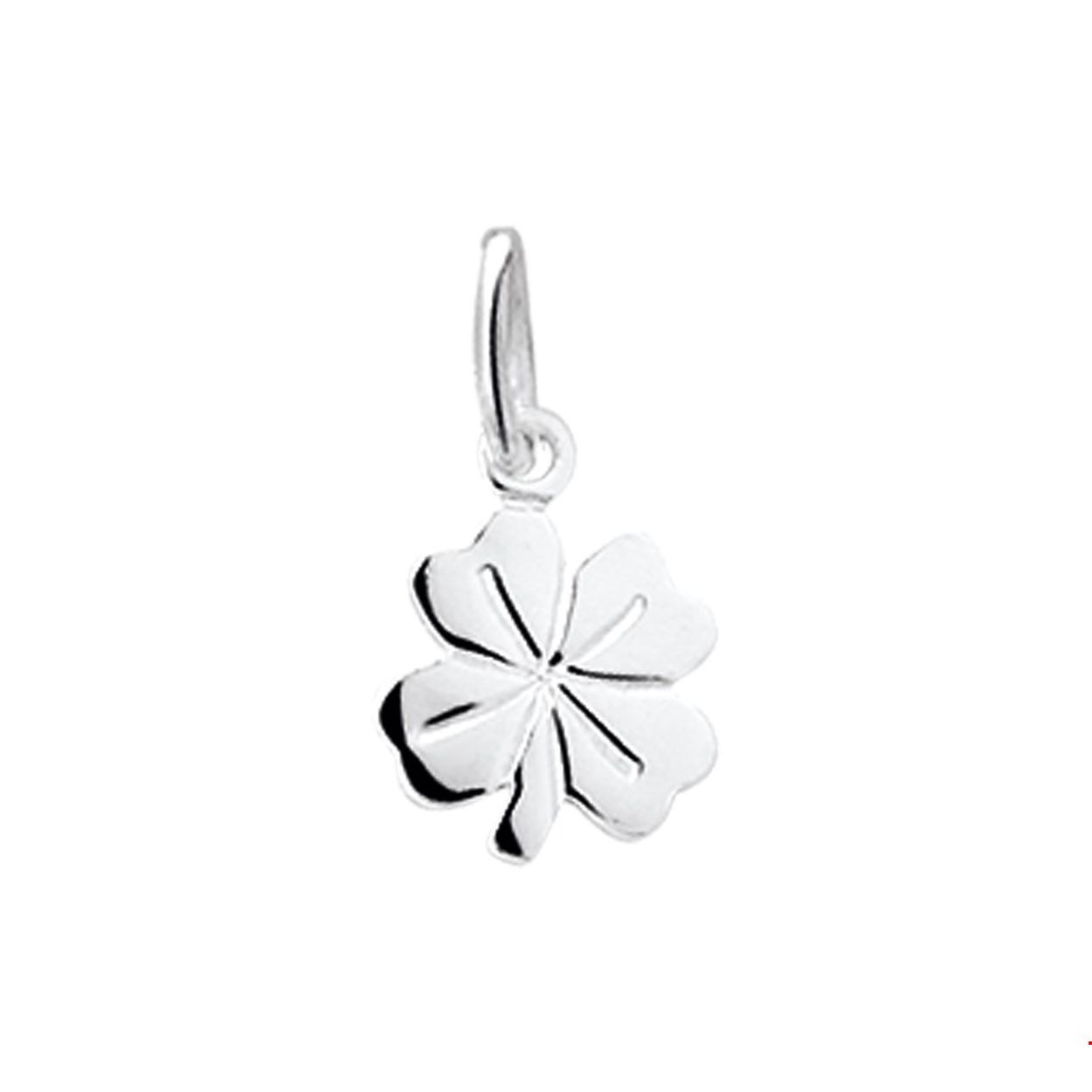 Zilveren hanger in de vorm van een klavertje vier met een afmeting van 10.5x8mm en uitgevoerd met een stevig hangoog. Tip: Combineer deze hanger met bijpassende sieraden en creeer zo een geluks set!.
unisex
Breedte: 8 mm
Hoogte: 10.5 mm