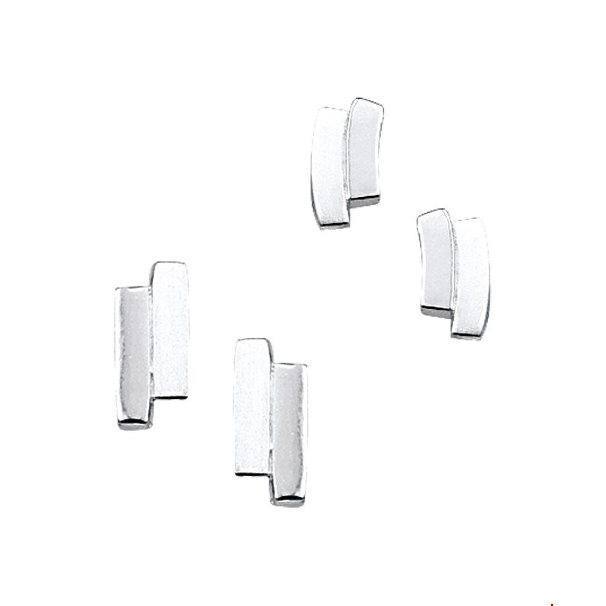 Beschrijving: Assortiment van verschillende zilveren oorknoppen met een poli/matte afwerking.
Doelgroep: dames