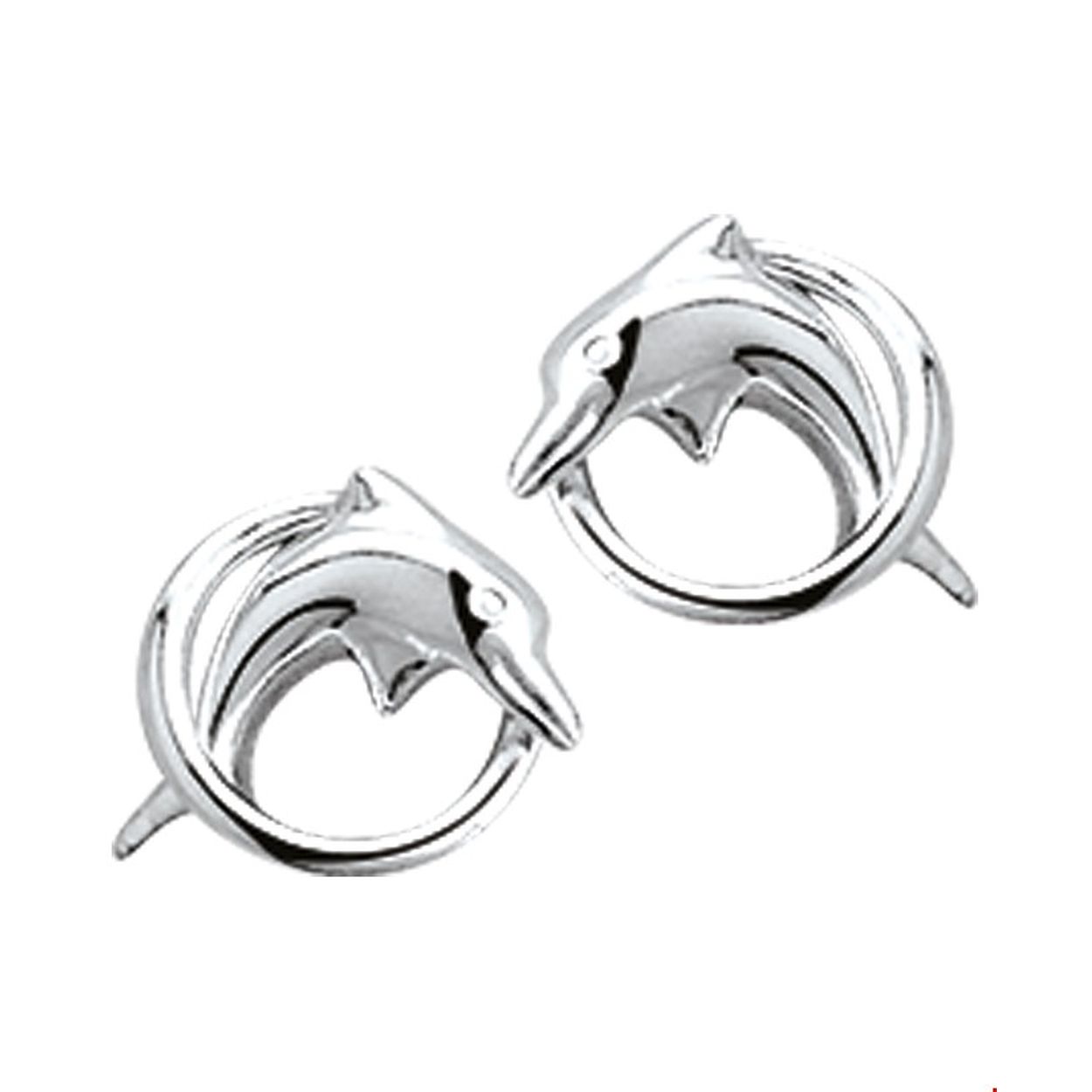 Beschrijving: Zilveren oorknoppen met een dolfijn en een poli/matte afwerking.
Doelgroep: kinderen
Breedte: 8.5 mm
Hoogte: 6.5 mm