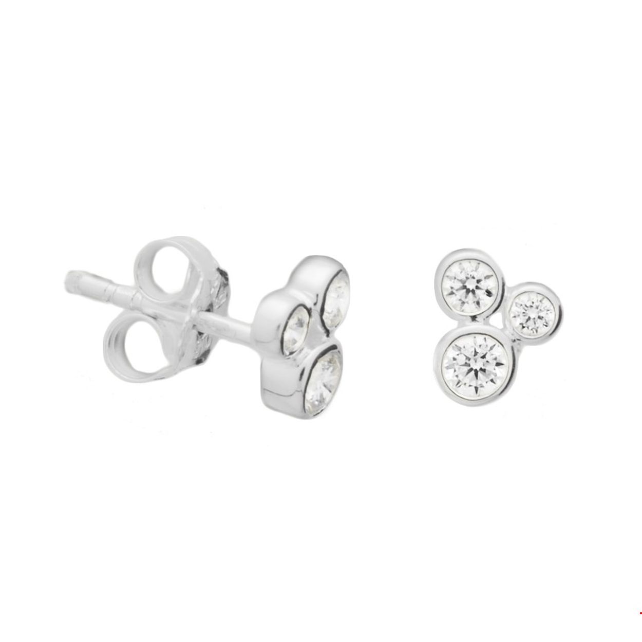 Beschrijving: Zilveren oorknoppen met zirkonia. 
Verpakt per: 1
Doelgroep: dames
Breedte: 7 mm
Hoogte: 7 mm
Zetting: solitaire (kastzetting)