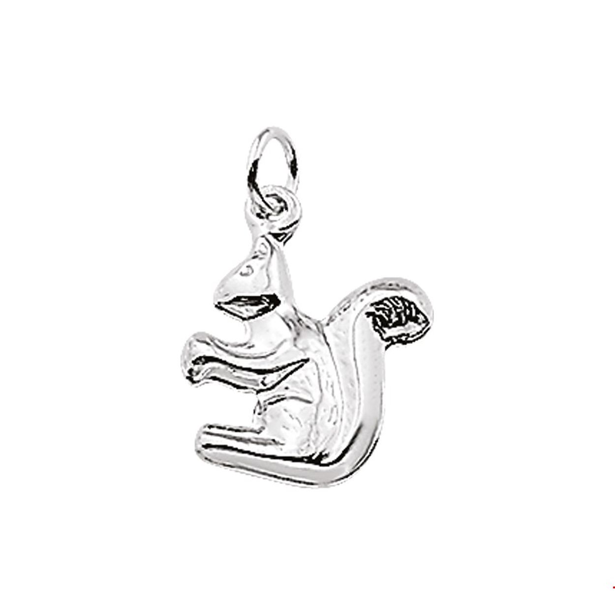 925 zilver | eekhoorn 8mm | hanger/bedel