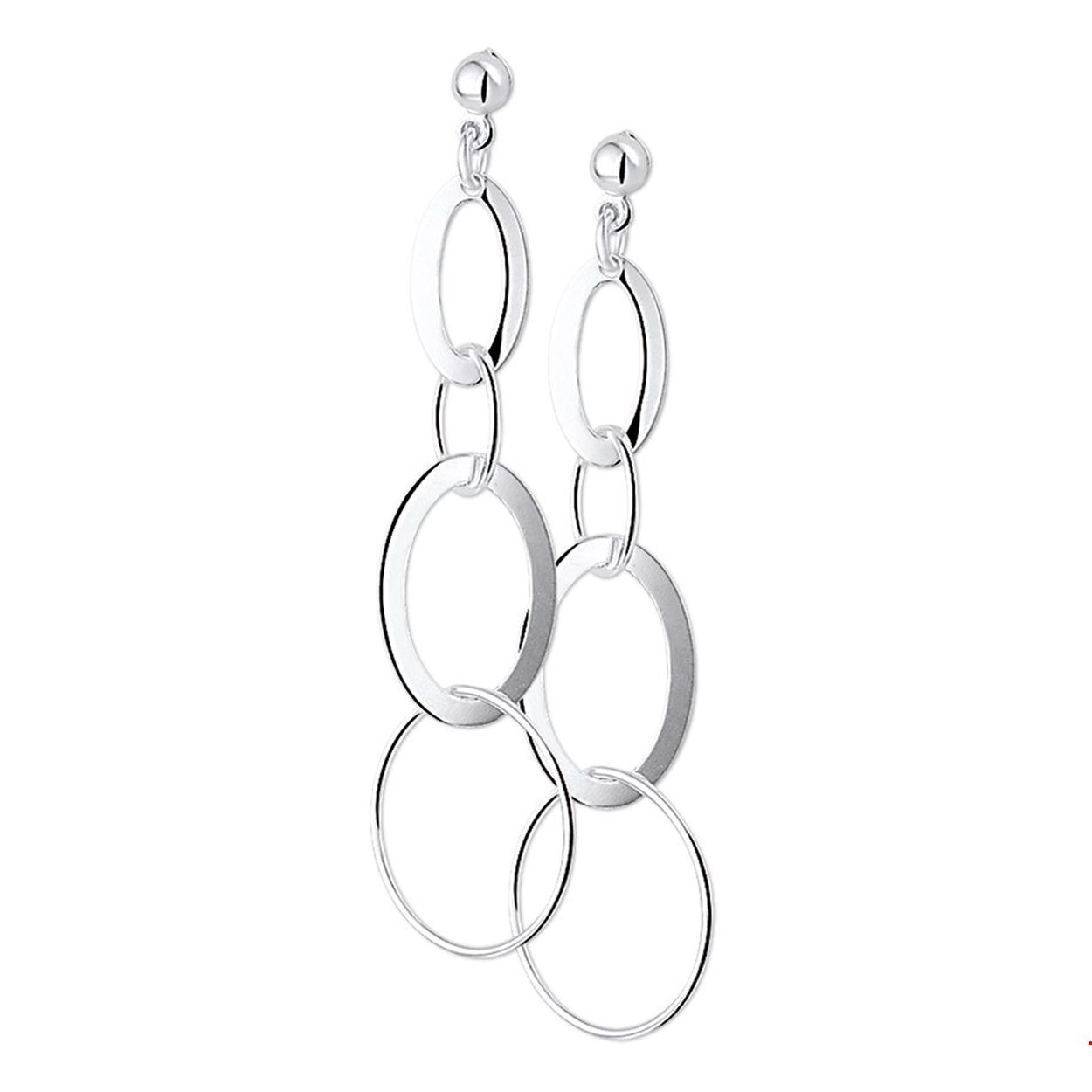 Zilveren oorhangers met een poli afwerking.
Doelgroep: dames
Hoogte: 57 mm