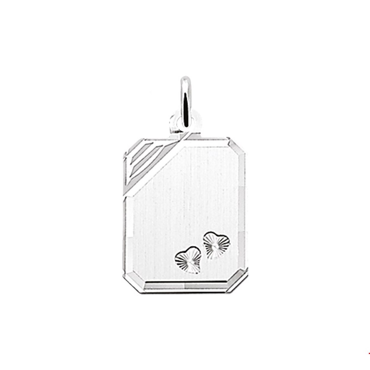 925 zilver | 18*14mm | Gravure mogelijk