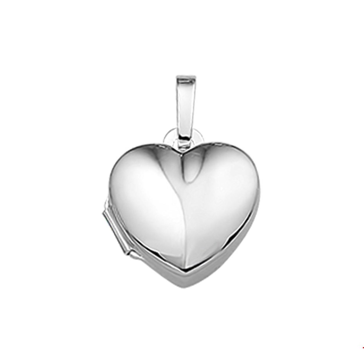 Beschrijving: Strak zilveren medaillon in de vorm van een hart met een afmeting van 10x11mm uitgevoerd met een stevig hangoog. Combineer dit medaillon met een collier uit onze collectie en het medaillon kan gelijk om. Tip: Leuk om kado te geven aan je geliefde of dierbare gegarandeerd dat ze gaat stralen.
Verpakt per: 1
Doelgroep: dames
Breedte: 11 mm
Hoogte: 10 mm