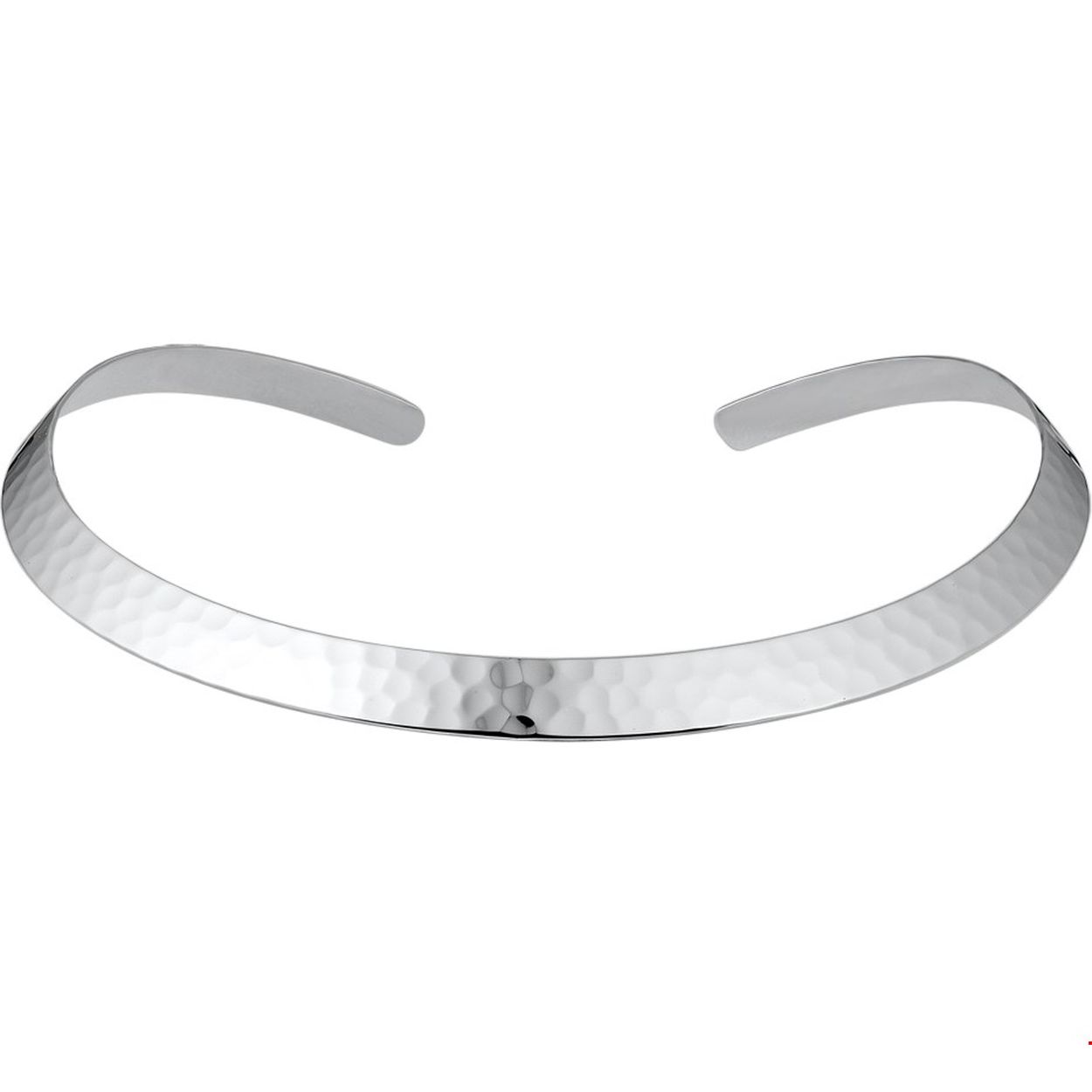 Beschrijving: Zilveren spang collier. 
Doelgroep: dames
Breedte: 11 mm
