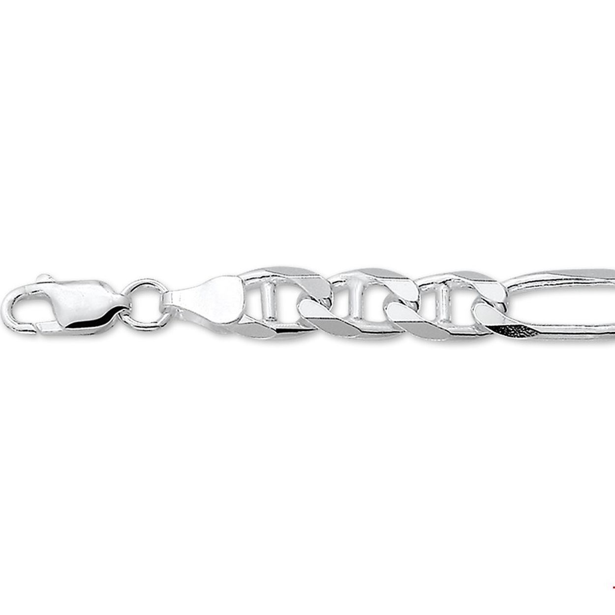Beschrijving: Zilveren collier met anker schakel. 
Uniekenummer serie: 28777
Verpakt per: 1
Doelgroep: heren
Breedte: 7.5 mm
Langste lengte: 50 mm