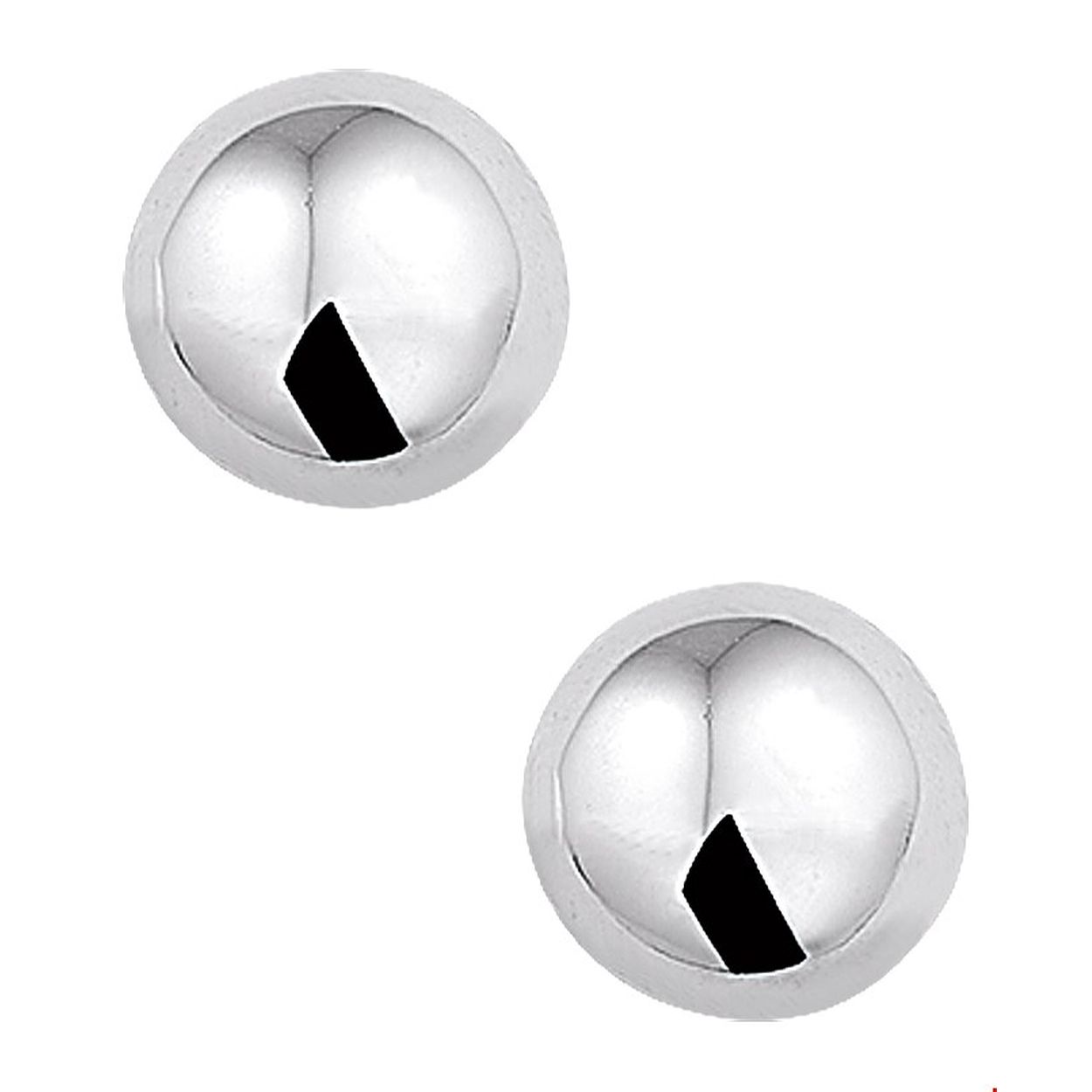Zilveren oorknoppen met een halfbol.

Gender: dames
Breedte: 12 mm
Hoogte: 12 mm
