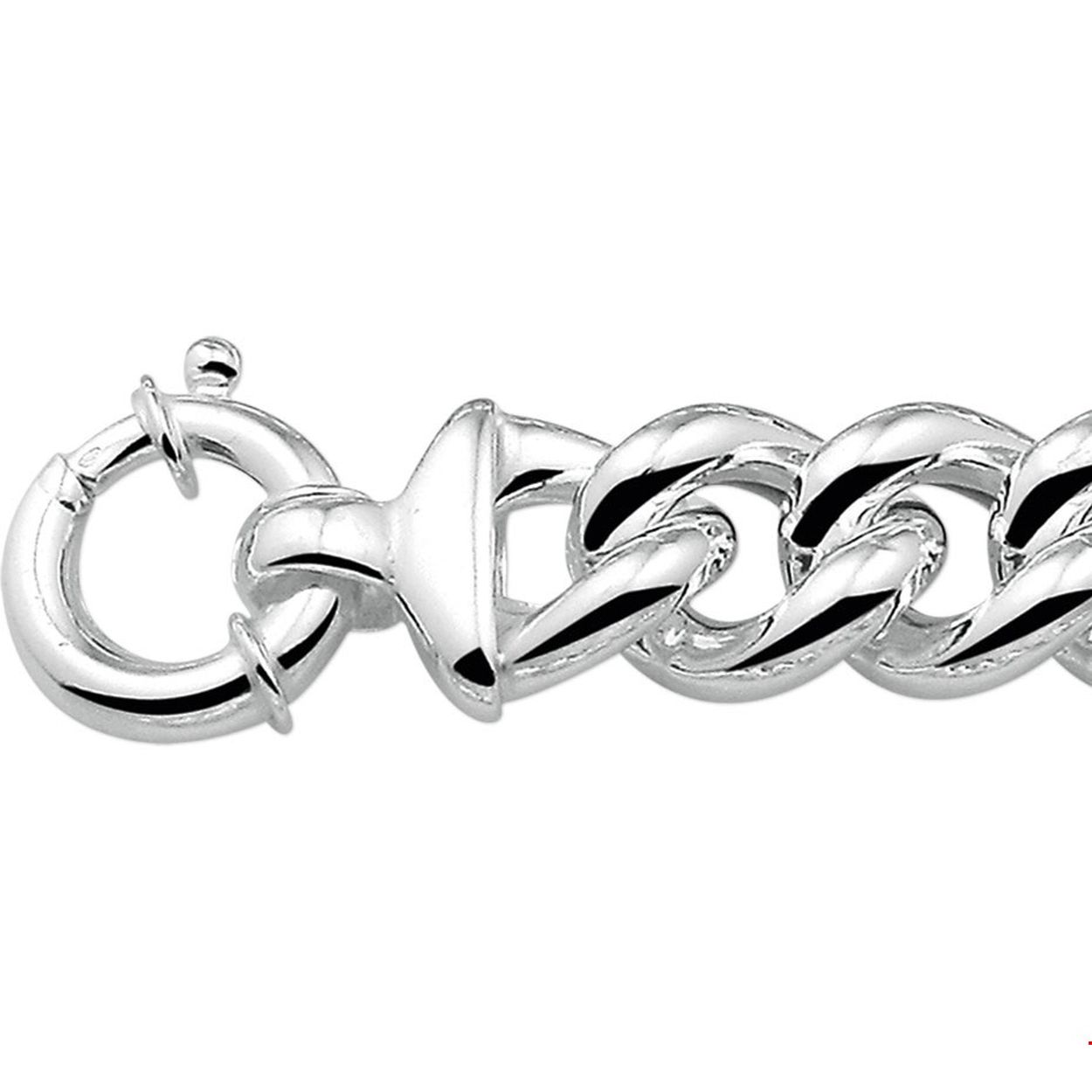 Zilveren armband met gourmet schakel. De draaglengte is 19 cm.
Uniekenummer serie: 27397
Doelgroep: dames
Breedte: 16 mm
Langste lengte: 20 cm