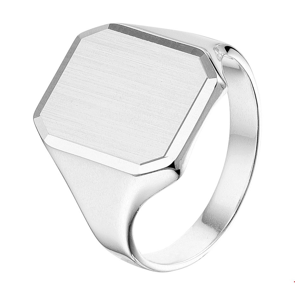 Doelgroep: heren
Ringmaat: 19.75 mm (62)
Breedte: 13.5 mm
Hoogte: 17 mm