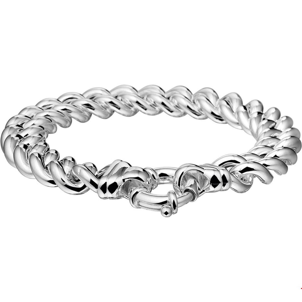 Beschrijving: Zilveren armband met gourmet schakel. 
Verpakt per: 1
Doelgroep: dames
Breedte: 11.3 mm
Langste lengte: 20 mm
