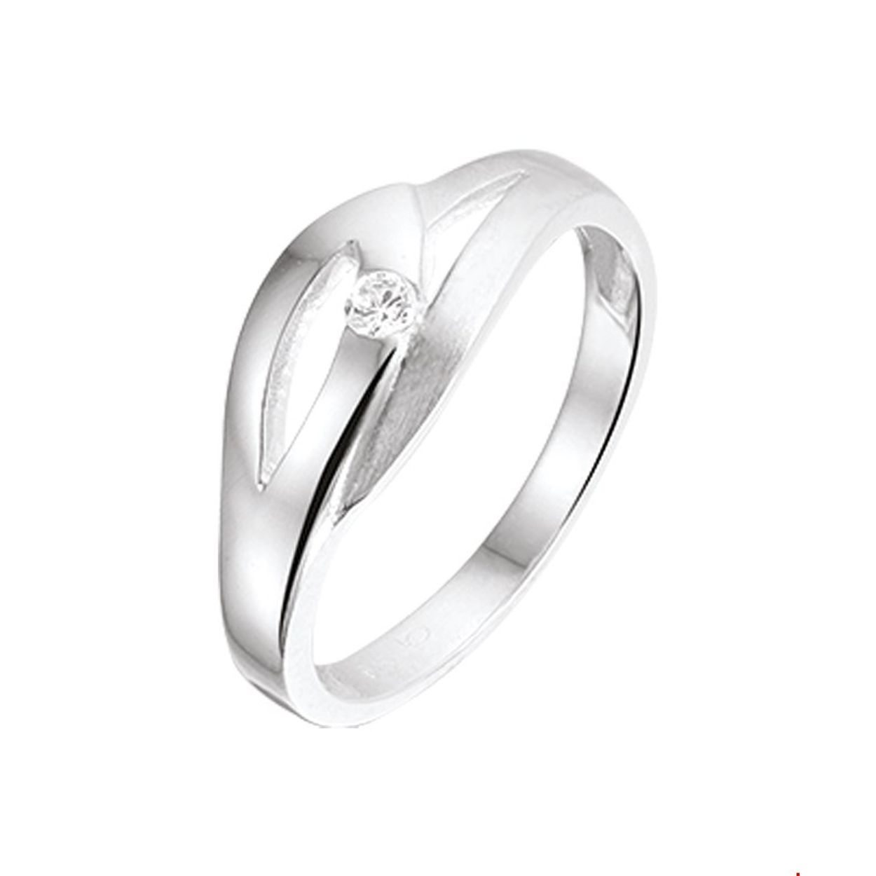 Gender: dames
Ringmaat: 17.75 mm (56)
Breedte: 7 mm
Zetting: solitaire (span zetting)