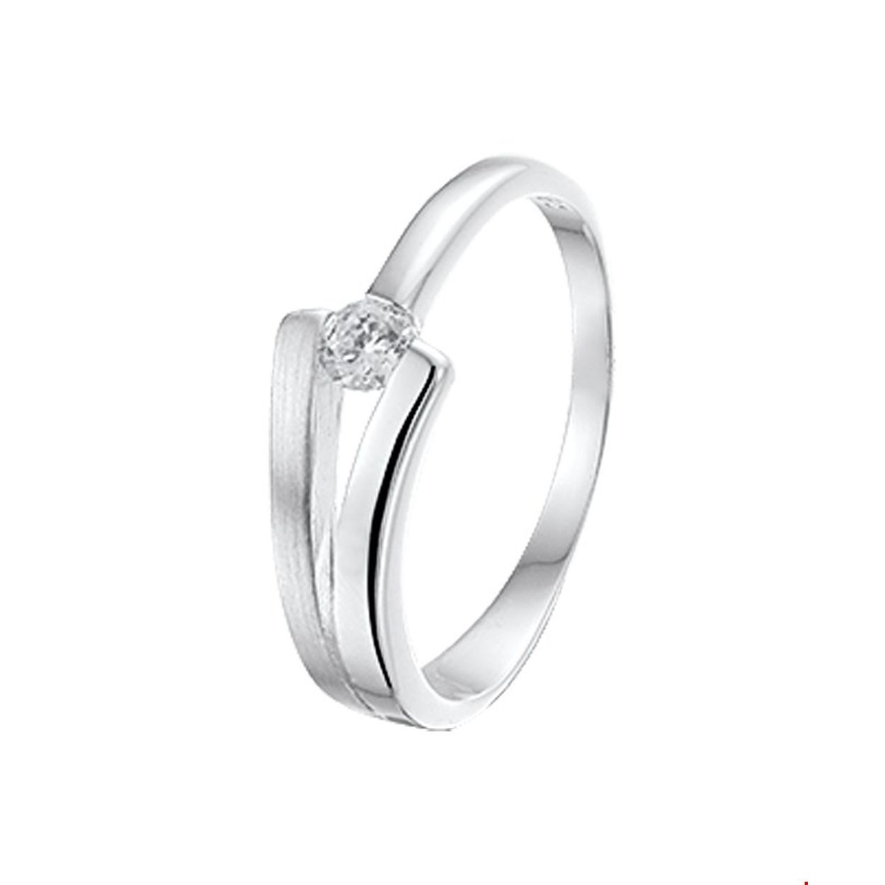 Beschrijving: Zilveren ring met zirkonia.
Uniekenummer serie: 28118
Verpakt per: 1
Doelgroep: dames
Ringmaat: 16.50 mm (52)
Breedte: 6 mm
Zetting: solitaire (span zetting)
