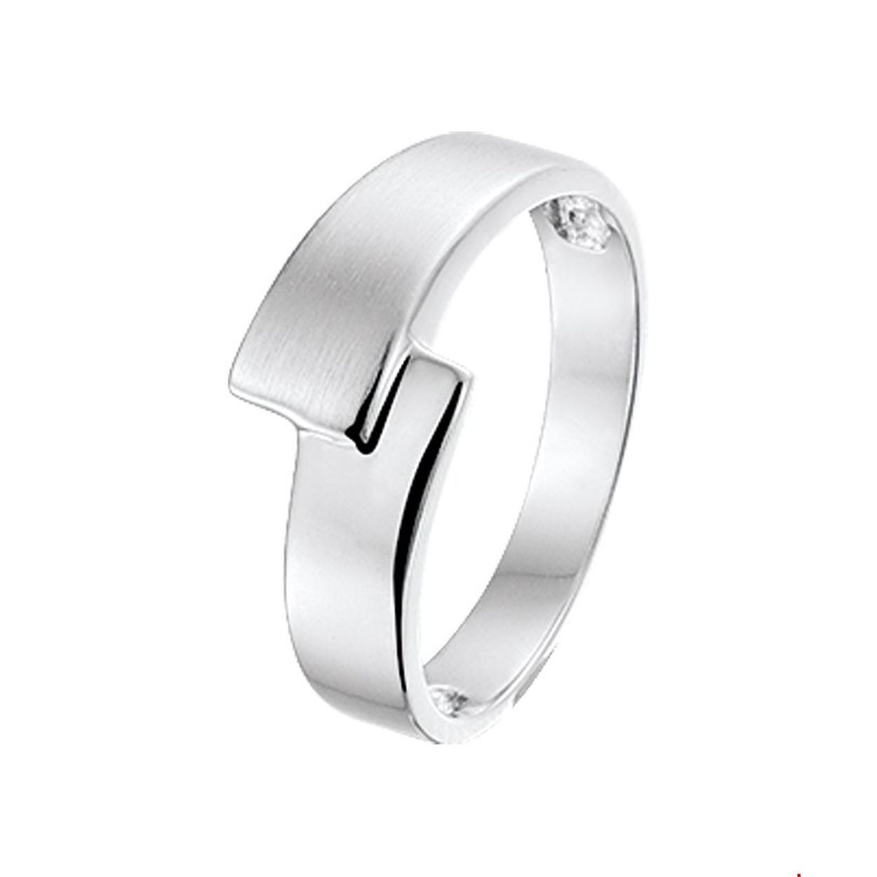 Zilveren ring met een poli/matte afwerking.

Gender: dames
Ringmaat: 16.50 mm (52)
Breedte: 7 mm