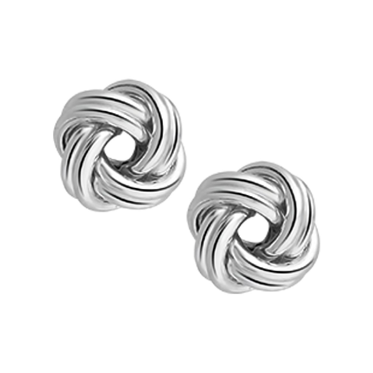Deze oorknoppen zijn gemaakt van zilver en ze zijn zilverkleurig. Het is een sieraad voor dames.