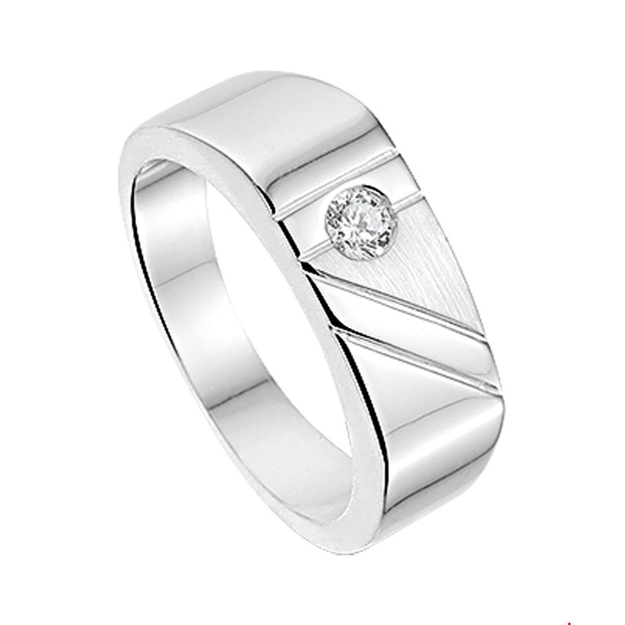 Gender: heren
Ringmaat: 18.50 mm (58)
Breedte: 7.5 mm
Zetting: solitaire