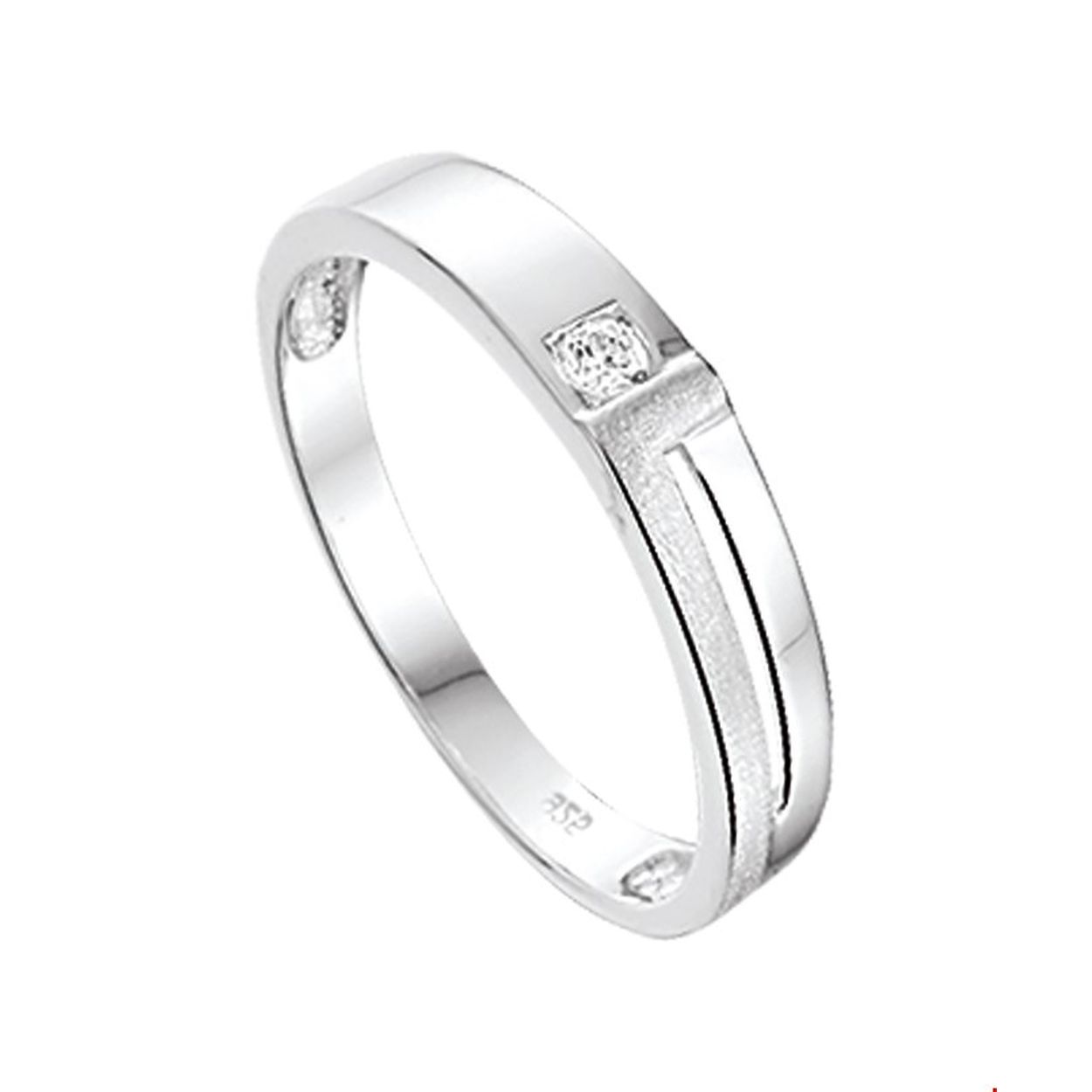 Gender: dames
Ringmaat: 17.75 mm (56)
Breedte: 4 mm
Zetting: solitaire