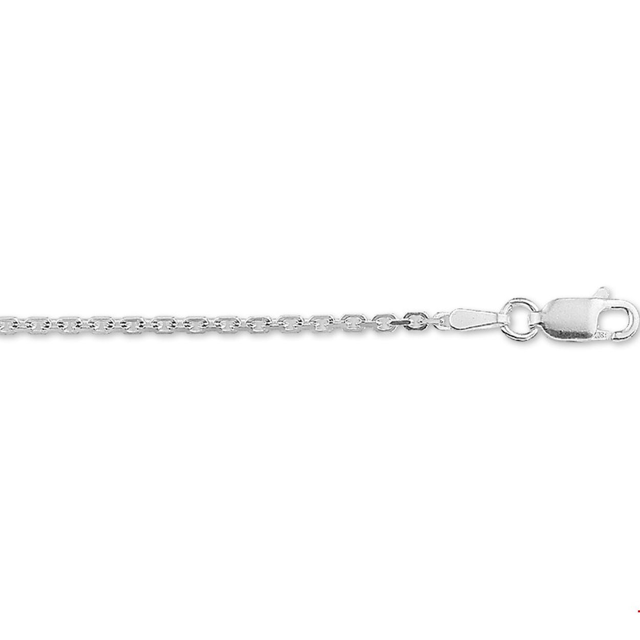 zilveren choker