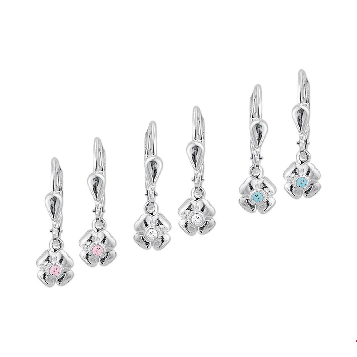 925 zilver | zirkonia | per paar