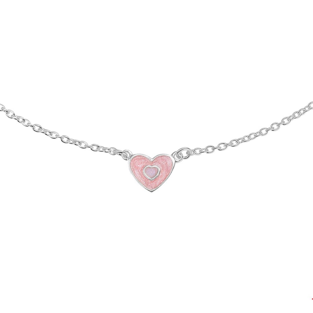 Beschrijving: Zilveren collier met een hartje van emaille. De lengte van het collier bedraagt 36cm met 2cm extensie.
Verpakt per: 1
Doelgroep: kinderen
Kortste lengte: 36 mm
Langste lengte: 38 mm