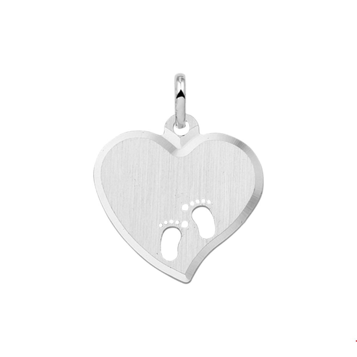 Beschrijving: Zilveren poli-mat gediamanteerde hart hanger met een afmeting van 16.5x18mm uitgevoerd met gestanste voetjes en een stevig hangoog. De schitterende glimmende afwerking van het hart is een ware eyecatcher. Combineer deze hanger met een van onze colliers uit de collectie en de hanger kan gelijk om. Tip: Perfect kado voor je geliefde of dierbare gegarandeerd dat ze dit blinkende hart waardeerd.
Doelgroep: dames
Breedte: 18 mm
Hoogte: 16.5 mm