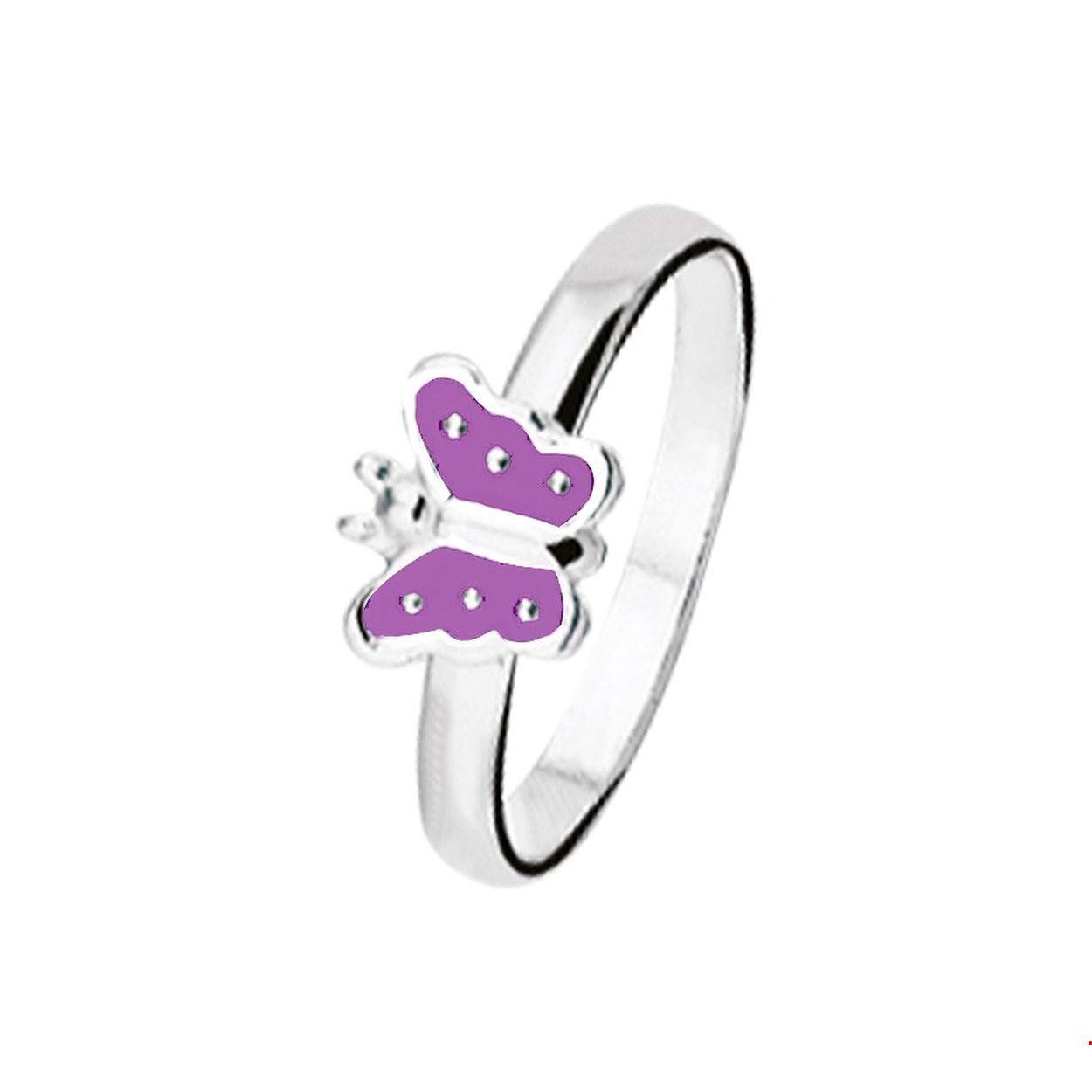 Beschrijving: Zilveren vlinder ring van 5.9mm breed uitgevoerd met een emaille licht paarse vlinder. De kinderring is perfect voor dametjes die graag willen stralen met schattige sieraden.
Uniekenummer serie: 39230
Verpakt per: 1
Doelgroep: dames
Ringmaat: 13.00 mm (41)
Breedte: 6 mm