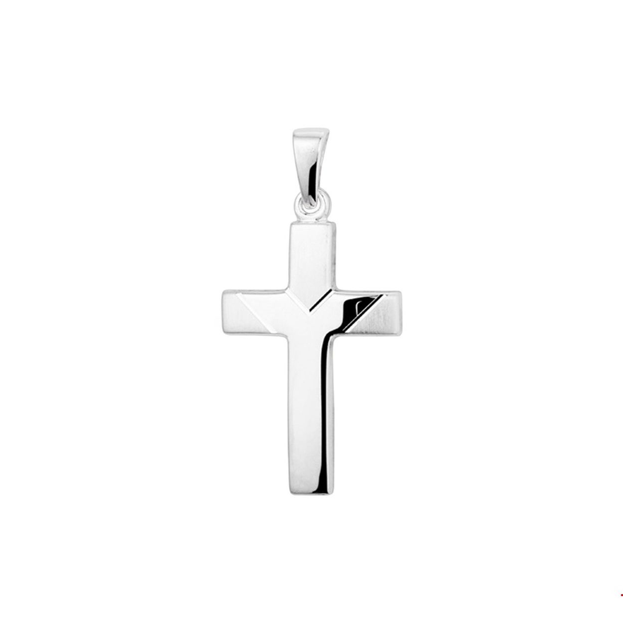 Beschrijving: Zilveren kruis uitgevoerd met een poli/mat gediamanteerde afwerking en stevig oog. De hanger heeft een totale lengte van 2.8cm en het kruis zelf heeft een afmeting van 21x14mm. Tip: de hanger is perfect te combineren met een collier uit onze collectie dan kan de hanger gelijk om!.
Doelgroep: unisex
Breedte: 14 mm
Hoogte: 21 mm