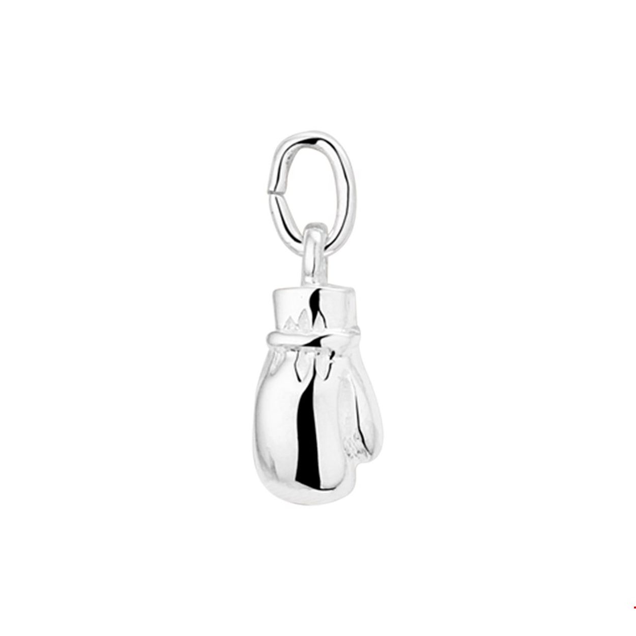 Beschrijving: Stoer zilveren bokshandschoen hanger uitgevoerd met een stevig oog en poli afwerking. De bokshandschoen heeft een afmeting van 14x6.5mm en een totale lengte van 1.9cm. Perfect te combineren met een collier uit onze collectie dan kan de hanger zo om. Tip: Leuk om kado te doen aan een bokser of kickbokser!.
Verpakt per: 1
Doelgroep: unisex
Breedte: 6.5 mm
Hoogte: 14 mm
